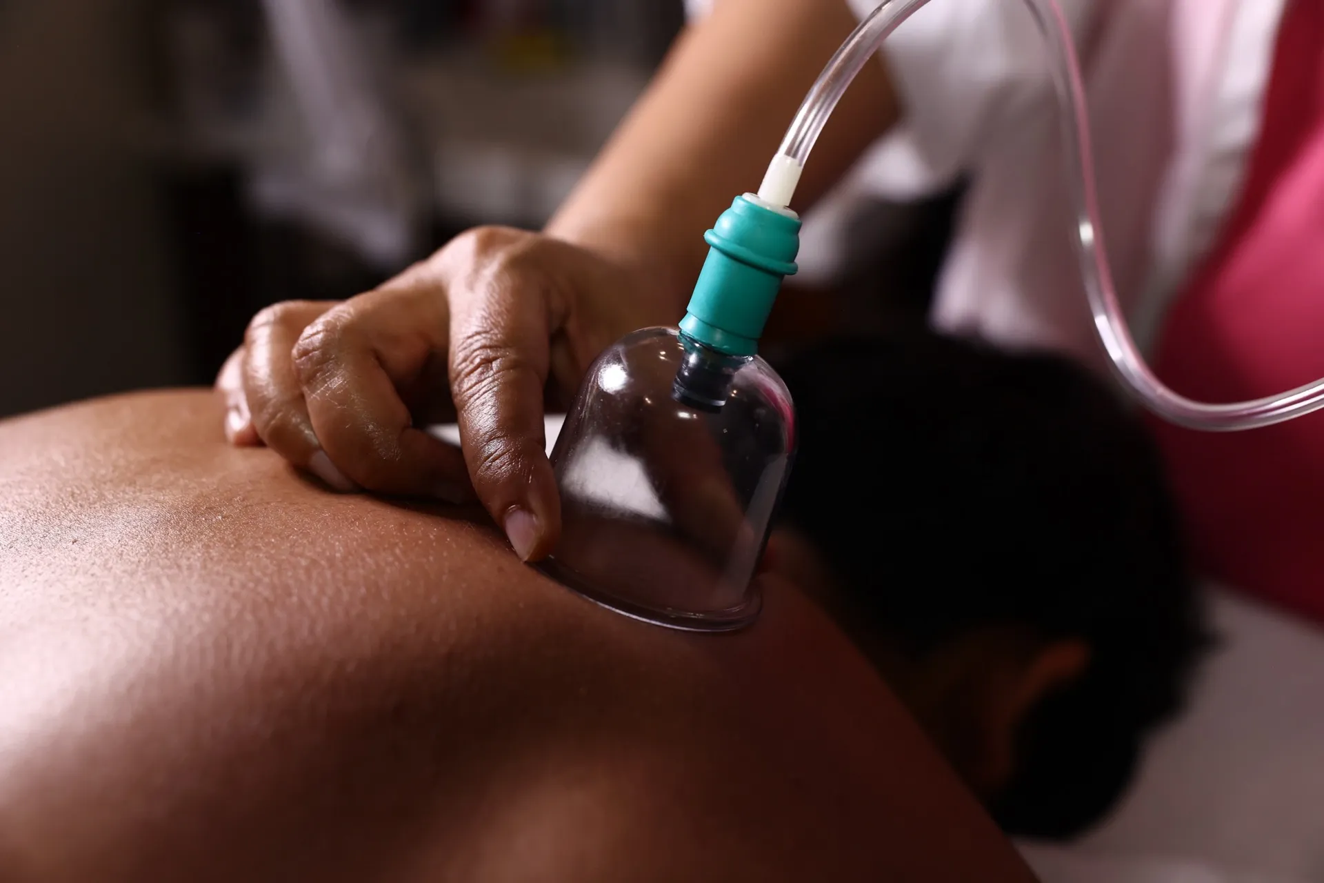 Attentive massage treatment at Touch N Glow